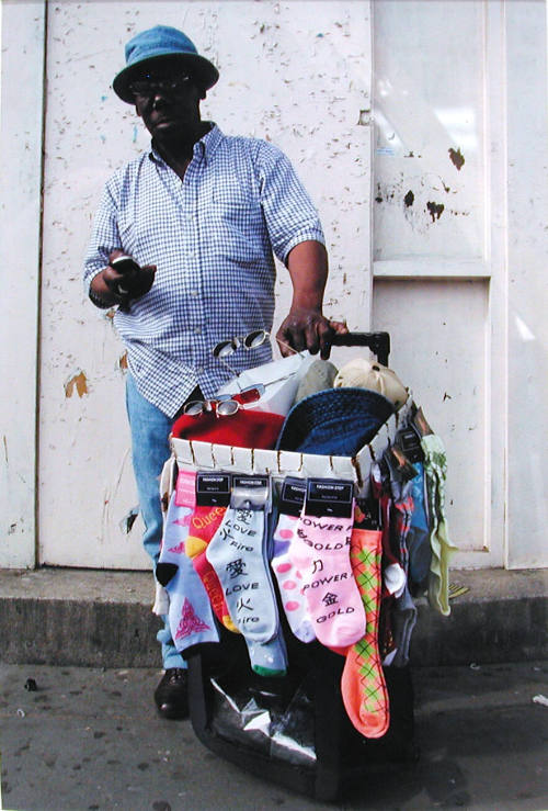 Ed Dixon, Traveling Salesman, at the Corner of 14th and U St. NW