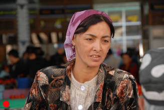 Market Seller, Samarkand, Uzbekistan