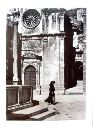 The Courtyard near the Onofrio Mountain - Dubrovnik (Ragusa)