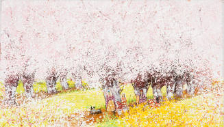 A Spring Storm of Apricot Blossoms