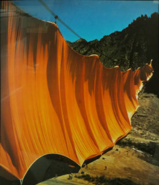 Valley Curtain, Rifle, Colorado, 1970-72