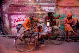 Holi Festival, Vrindaban, Uttar Pradesh, India