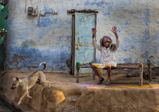 Happy Holi! Vrindavan, Uttar Pradesh, India