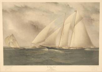 The Schooner Yacht "Haze"