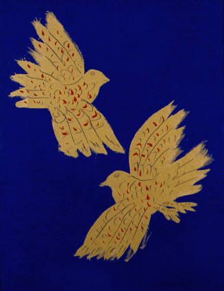 Birds in Blue