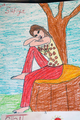 Borderless Captivity,Drawing by 15-year-old girl who ran away ...