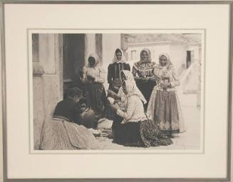 Girls Buying Prayer Books - Rijeka (Fiume)