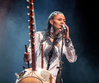 Sona Jobarteh performance at the Brave Festival, Poland